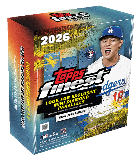 2026 Topps Finest Baseball Mega Box
