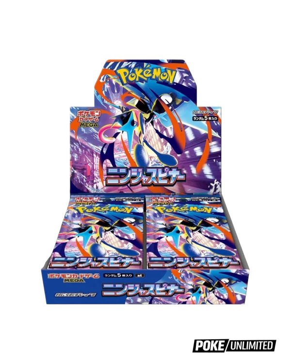 Pokemon Ninja Spinner Booster Box - M4: Japanese
