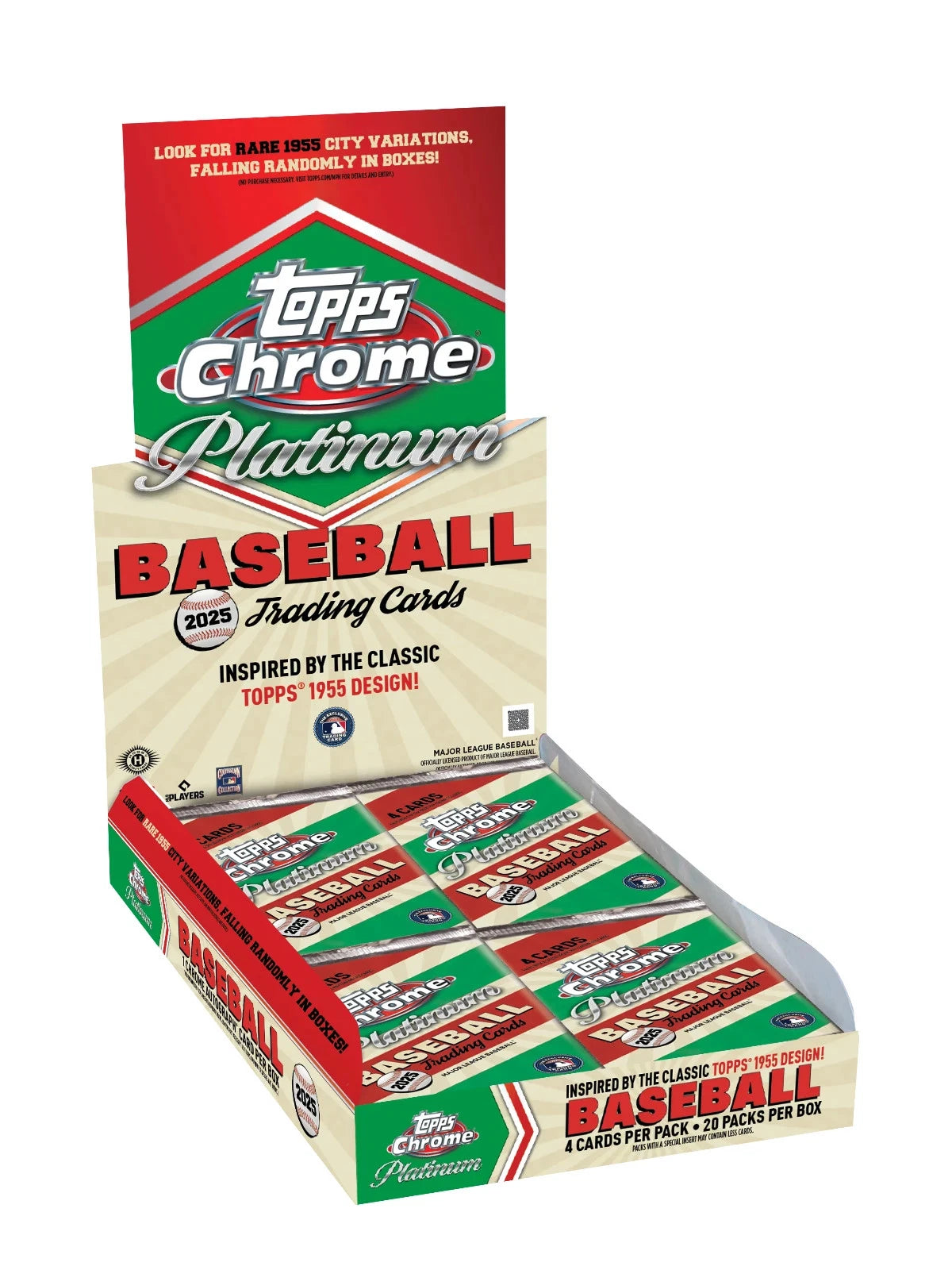 2025 Topps Chrome Platinum Anniversary Baseball Hobby Box