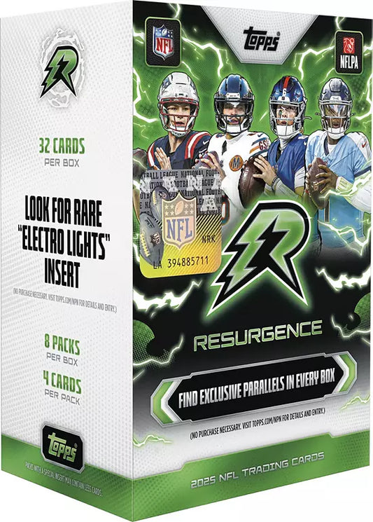 2025 Topps Resurgence Football Value Blaster Box