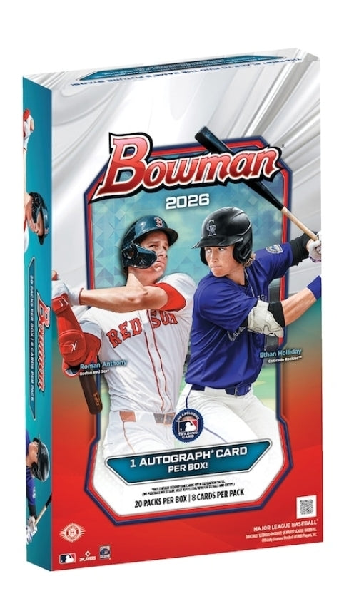 2026 Bowman Baseball Hobby Box