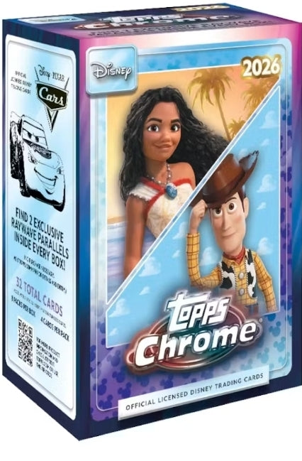 2026 Topps Chrome Disney Value Blaster Box