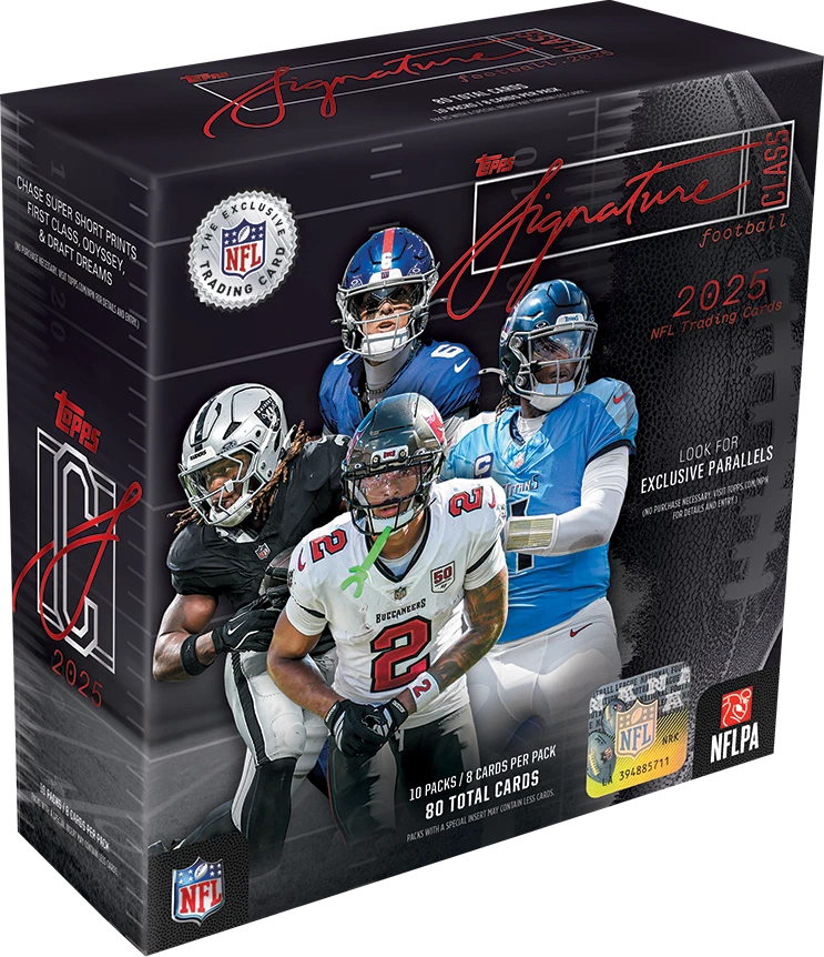 2025 Topps Signature Class Football Mega Box